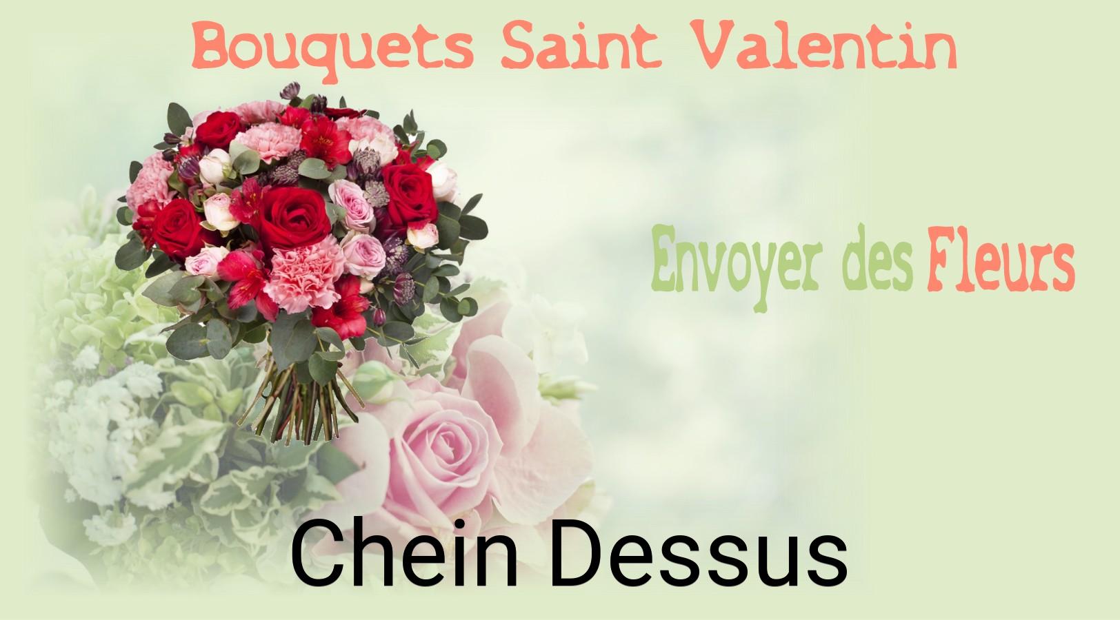 Roses de Saint-Valentin livrées à Chein-Dessus